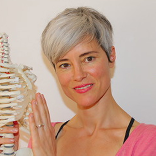 Katia Cornier, professeure de Pilates et Geste Anatomique® à CHAPS